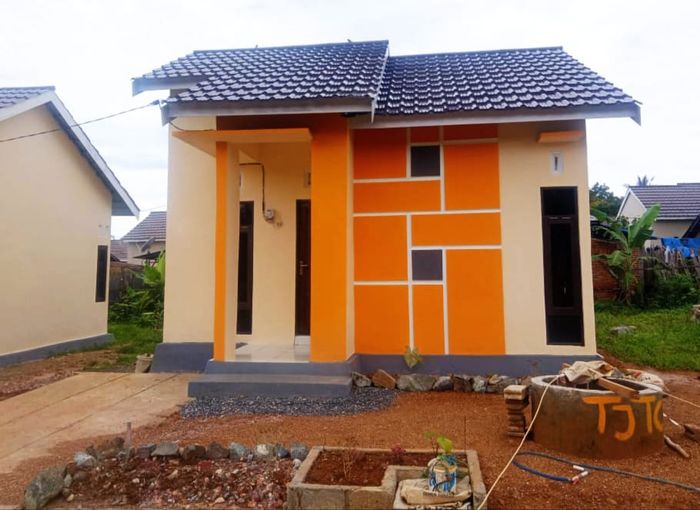 foto tampak rumah tipe 36 perumahan Perumahan Anugerah Residance
