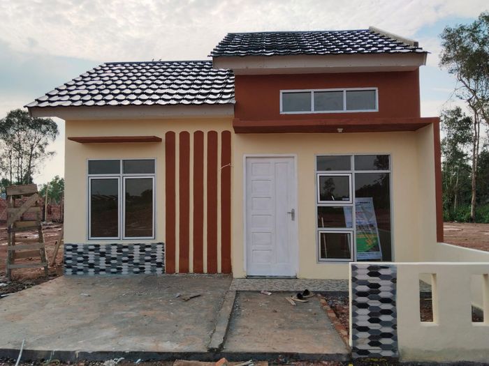 foto tampak rumah tipe 36m2 perumahan Perumahan Griya Sinar Bintang 3 Tahap I