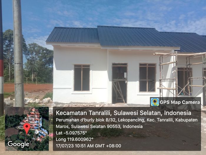 foto tampak rumah tipe 36/78 perumahan PERUMAHAN D'BURLY
