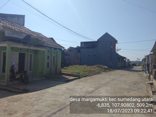 foto gerbang perumahan Green pawenang tahap II