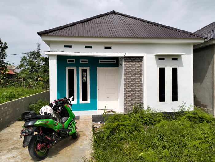 foto tampak rumah tipe 36 perumahan MULIA RESIDENCE PARWASAL