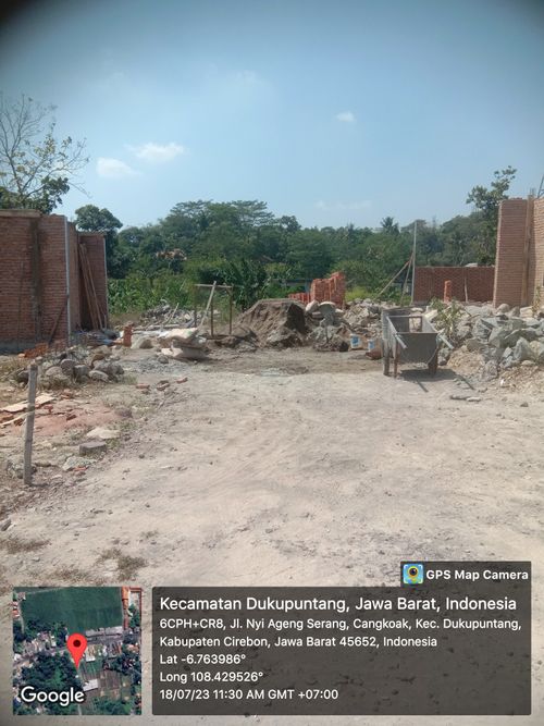 foto posisi tengah perumahan Bukit Nunggul Residence 2