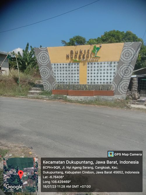 foto gerbang perumahan Bukit Nunggul Residence 2
