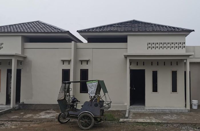 foto tampak rumah tipe 36/80 ( 2023 ) perumahan BUANA RESIDENCE