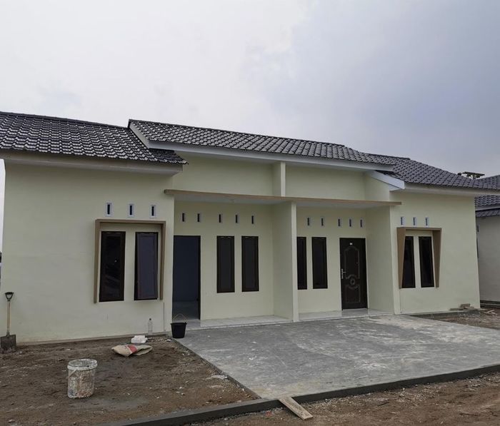 foto tampak rumah tipe 36/72 ( 2023 ) perumahan BUANA RESIDENCE