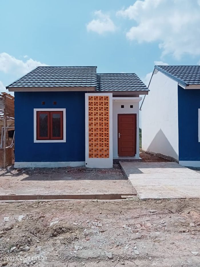 foto tampak rumah tipe RSH 36/84 perumahan ROFA' RESIDENCE