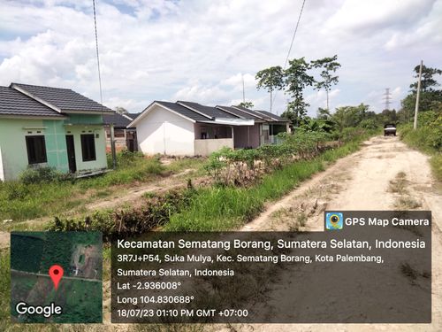 foto gerbang perumahan surya beda kencanaa