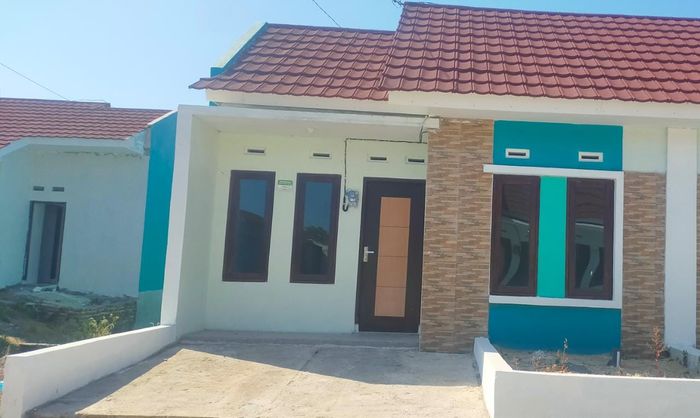 foto tampak rumah tipe 34/70 perumahan PERUMAHAN KARANGMOJO BARU