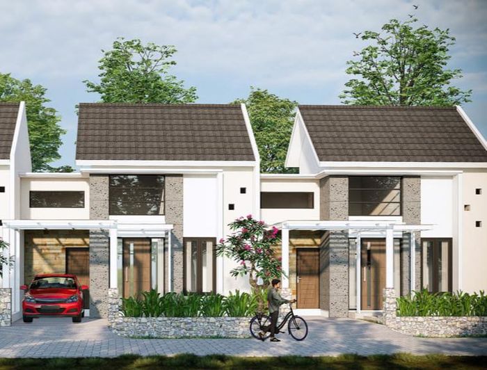 foto tampak rumah tipe Multi perumahan MUTIARA KEKERI