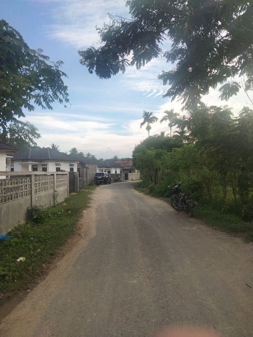 foto gerbang perumahan Metro residence
