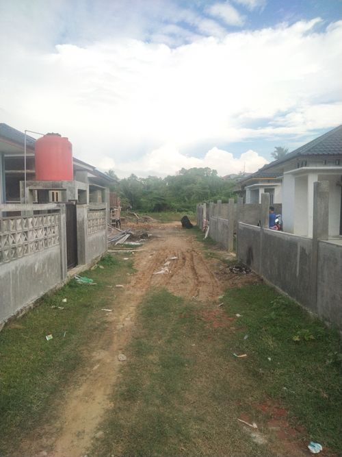 foto posisi tengah perumahan Metro residence