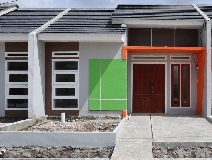 foto tampak rumah tipe 30/60_2023 perumahan Griya Family 3 Cikarang