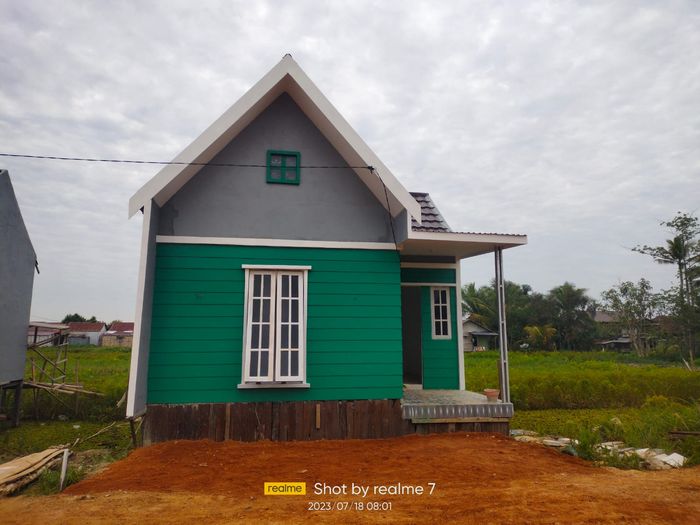 foto tampak rumah tipe scandinavian 36+ bersubsidi perumahan KOMPLEK BUANA BELAYUNG BARU