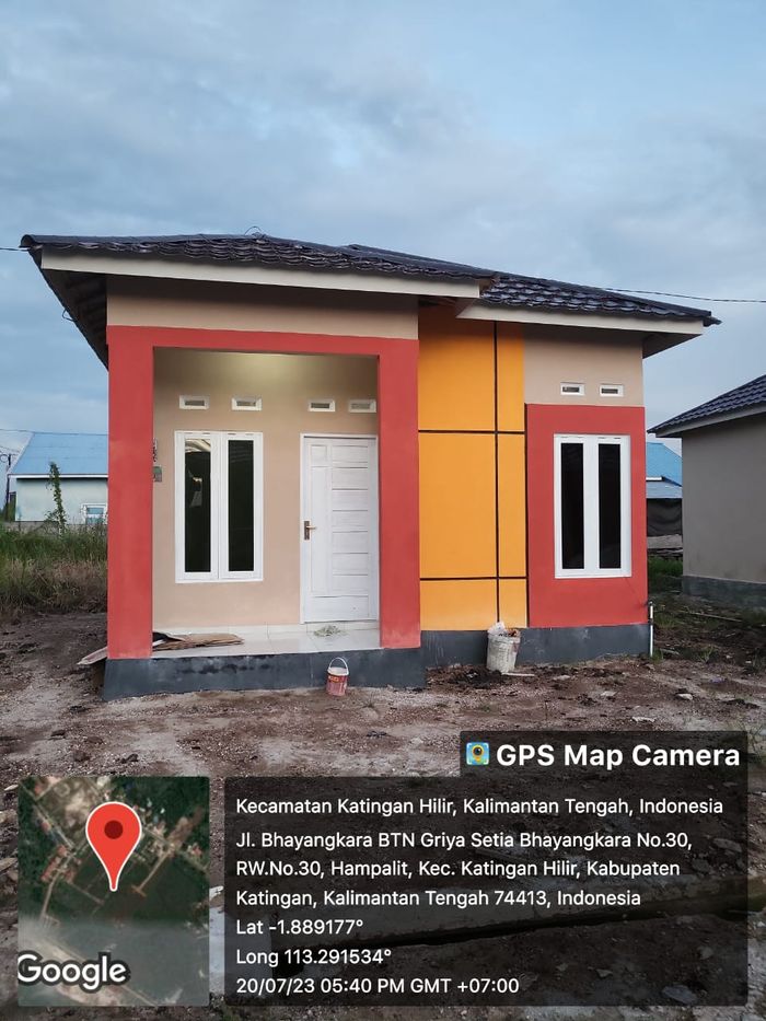 foto tampak rumah tipe 36 TERBARU perumahan Griya Satya Bhayangkara