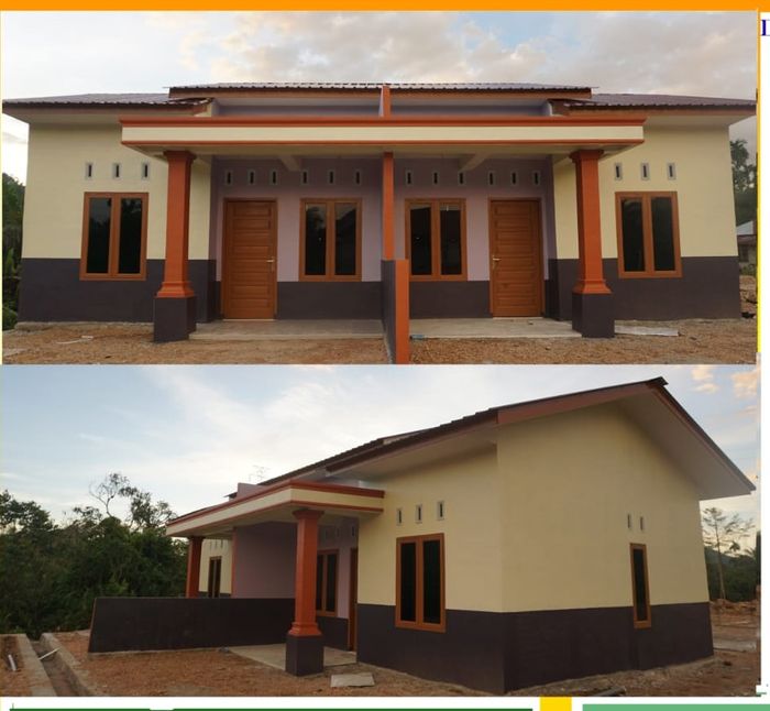 foto tampak rumah tipe 36/PMK60/162/2023 perumahan PERUMAHAN JAYA GREEN PASAR BARU