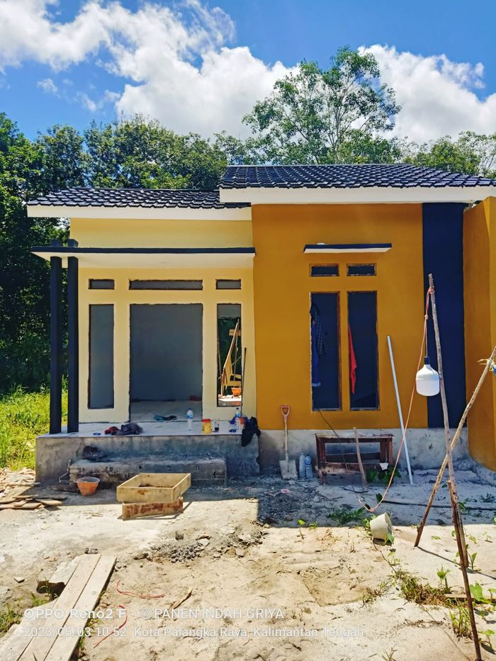 foto tampak rumah tipe 36 perumahan GRIYA PANEN INDAH DINAR