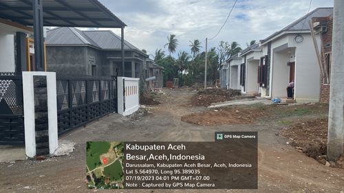 foto gerbang perumahan LAMPU'UK PERMAI