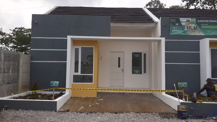 foto tampak rumah tipe 34/60 (PMK 2023) perumahan Cemara Pandan Indah