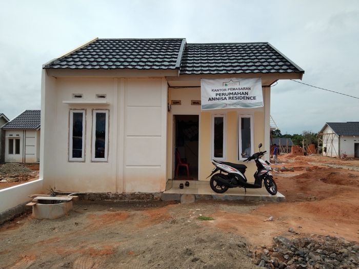 foto tampak rumah tipe 36 perumahan ANNISA RESIDENCE