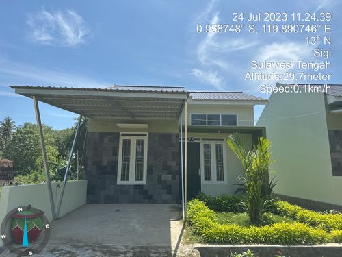 foto contoh rumah perumahan THE GREEN AMARILIS