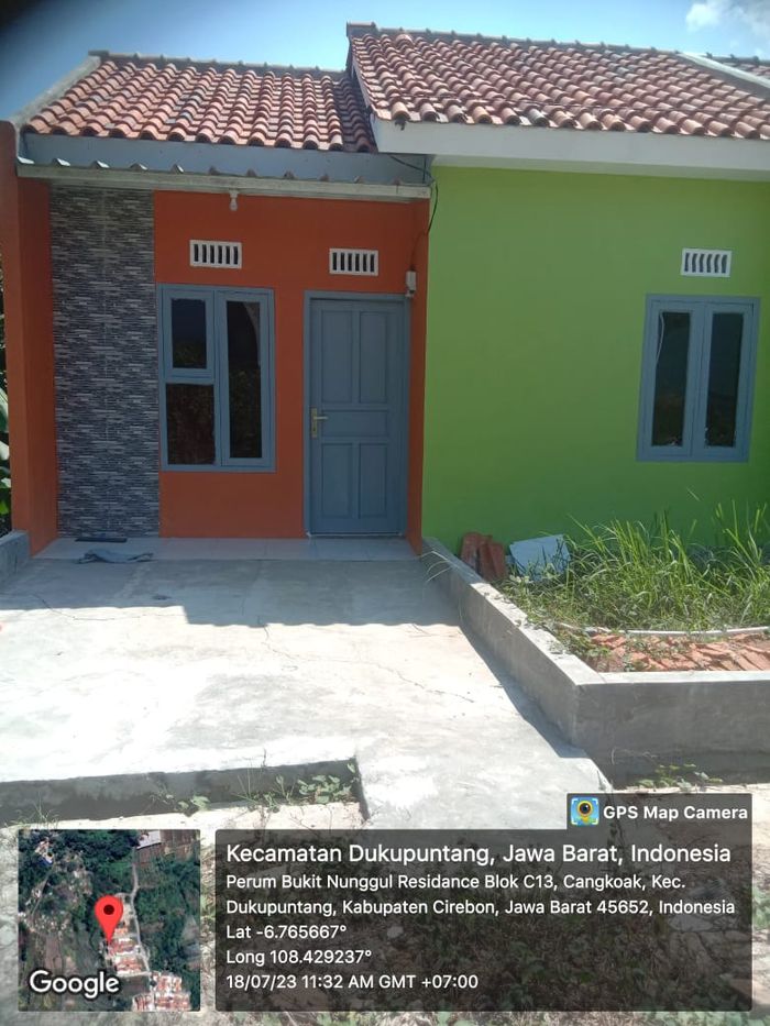 foto tampak rumah tipe 30/60 perumahan Bukit Nunggul Residence 2