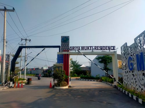 foto gerbang perumahan GRIYA MUKTI RESIDENCE TAHAP IV