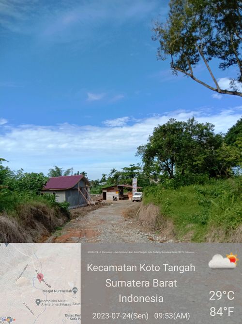 foto gerbang perumahan Permata Utama