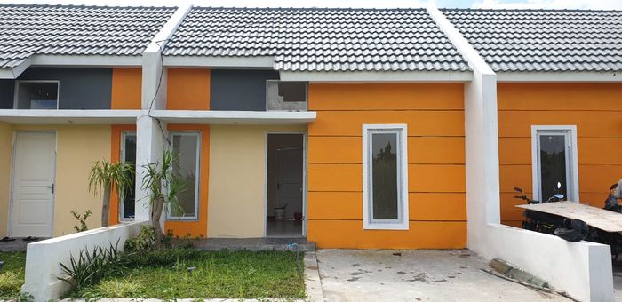 foto tampak rumah tipe 30 SUBSIDI 2023 perumahan MOJOKERTO REGENCY