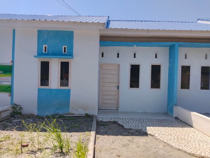 foto tampak rumah tipe 36 perumahan AKILAH CITRA LESTARI