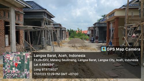 foto posisi tengah perumahan Adam Faiz Residence 4