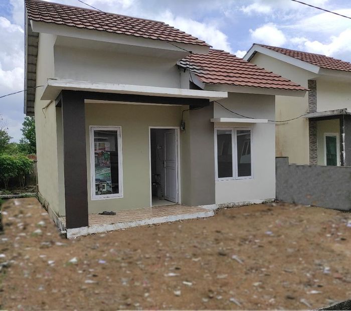 foto tampak rumah tipe LIMITED 36 2023 perumahan Kayana Serdam Residence Lapis 1