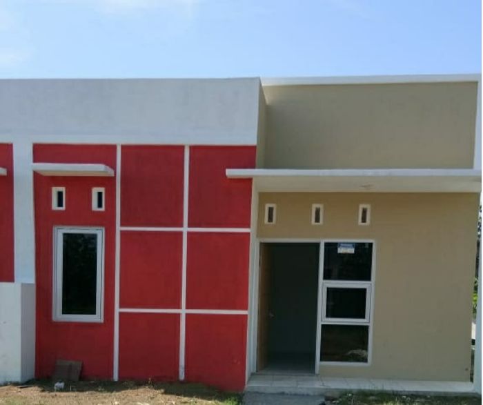 foto tampak rumah tipe 36/78 perumahan CLUSTER DIPONEGORO