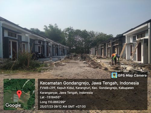 foto posisi tengah perumahan Cakra Adiwangsa