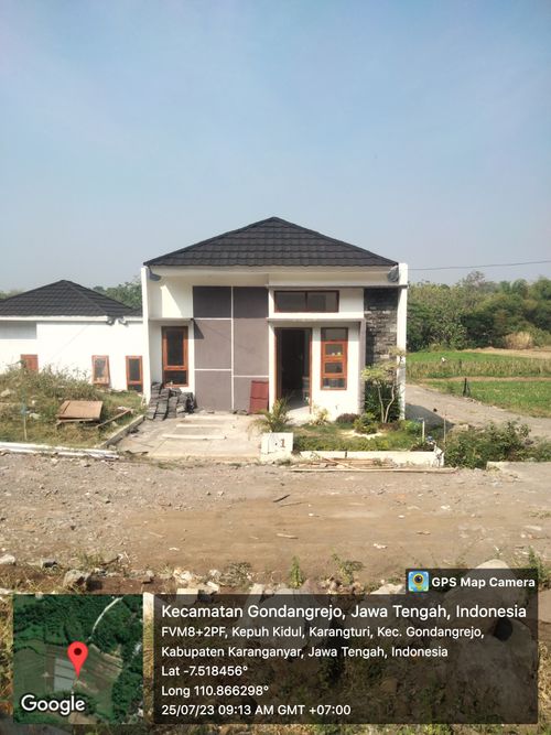 foto contoh rumah perumahan Cakra Adiwangsa