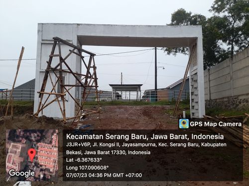 foto gerbang perumahan KONGSI RESIDENCE