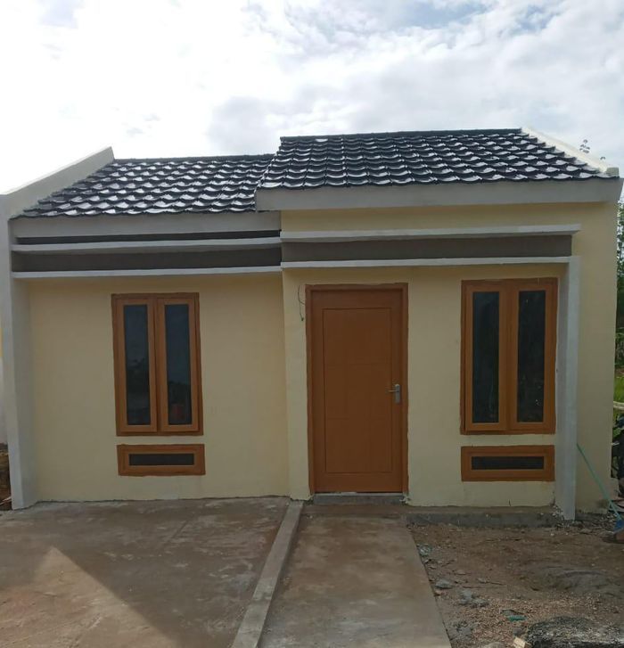 foto tampak rumah tipe 36 perumahan GRAND TITIAN RESIDENCE II