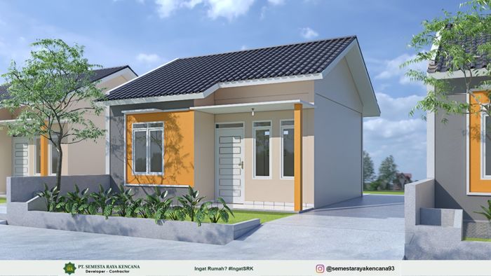 foto tampak rumah tipe 36 Subsidi perumahan BUMI BERINGIN ASRI