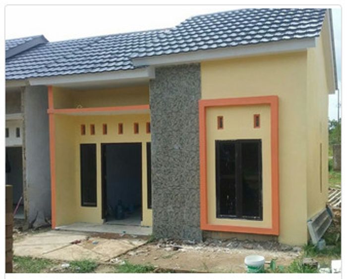 foto tampak rumah tipe 36 perumahan Perumahan alam pinang pura