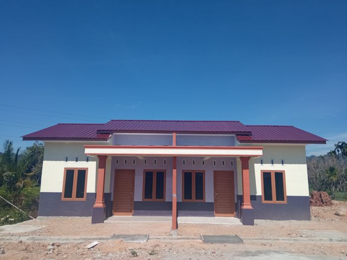 foto tampak rumah tipe 36/PMK60/162/2023 perumahan PERUMAHAN JAYA GREEN PASAR BARU (TAHAP II)