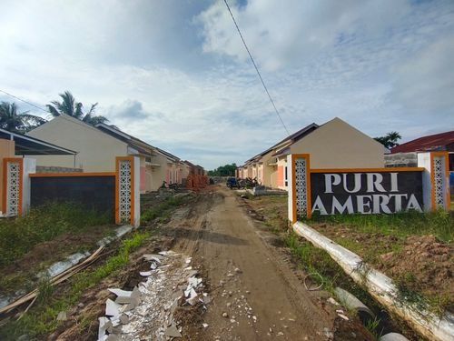 foto gerbang perumahan Puri Amerta Tahap 2.3