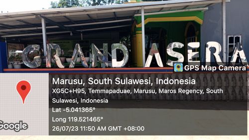 foto gerbang perumahan GRAND ASERA.