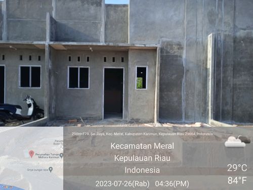 foto contoh rumah perumahan Araya Residence