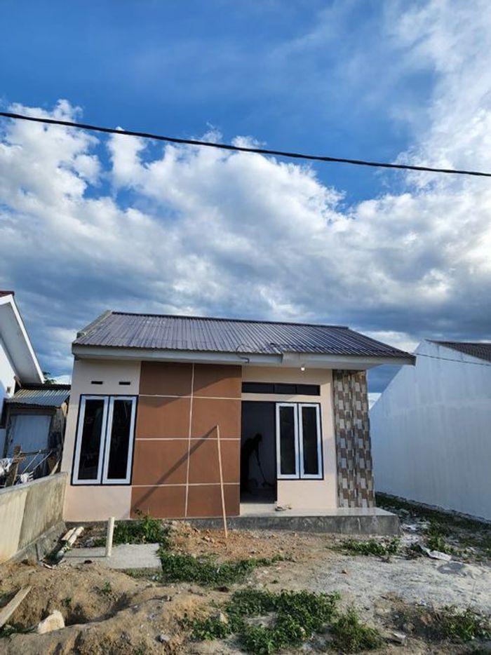 foto tampak rumah tipe 36 ( 117 ) perumahan Perumahan Zuhroh land