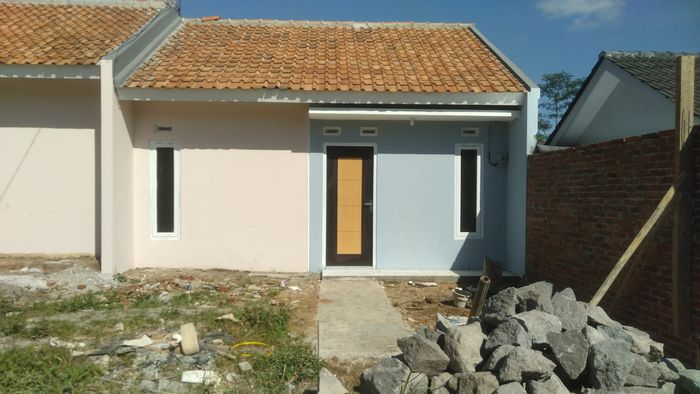 foto tampak rumah tipe 30/62 perumahan perumahan villa krincing permai