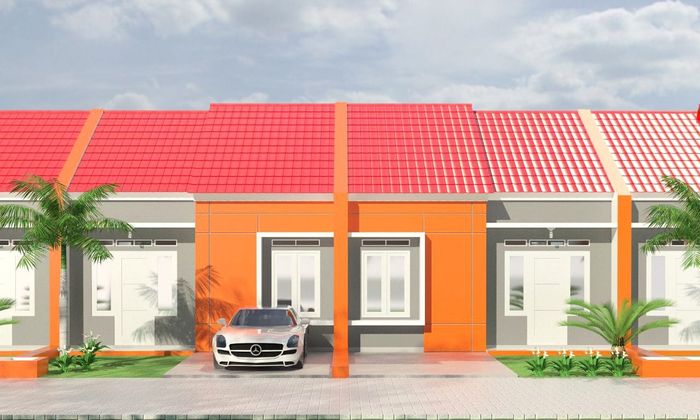 foto denah rumah tipe 36/90 m² perumahan PANORAMA GARDEN