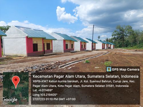 foto posisi tengah perumahan GRIYA CURUP EMBUN 1 TAHAP 2