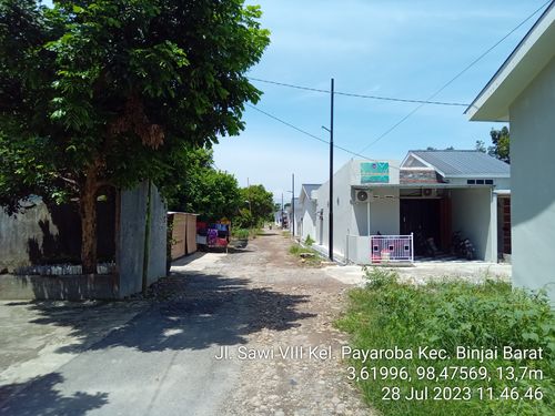 foto gerbang perumahan BAITUSSALAM RESIDENCE TAHAP 2