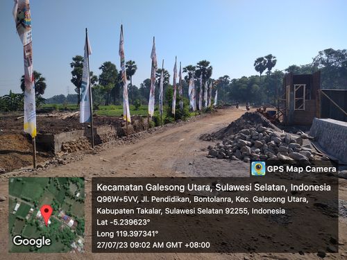 foto gerbang perumahan ASERA ESTATE