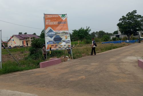 foto gerbang perumahan PRITA RESIDENCE BORANG