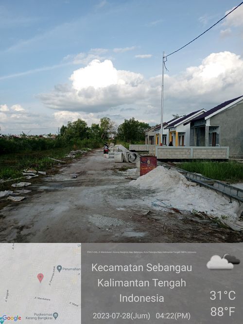 foto posisi tengah perumahan CITRA KAHAYAN 5